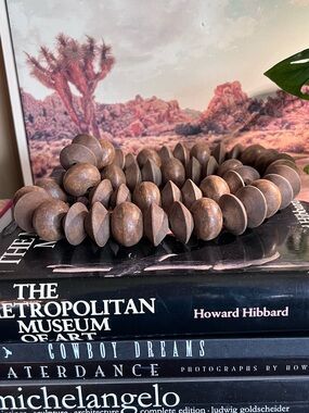 Pottery Barn Decorative Rustic Wooden Beads